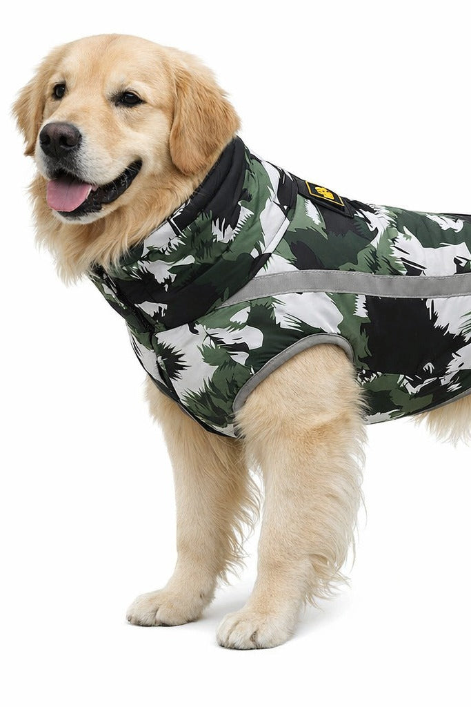Reflective & Camuflage Dog Jacket